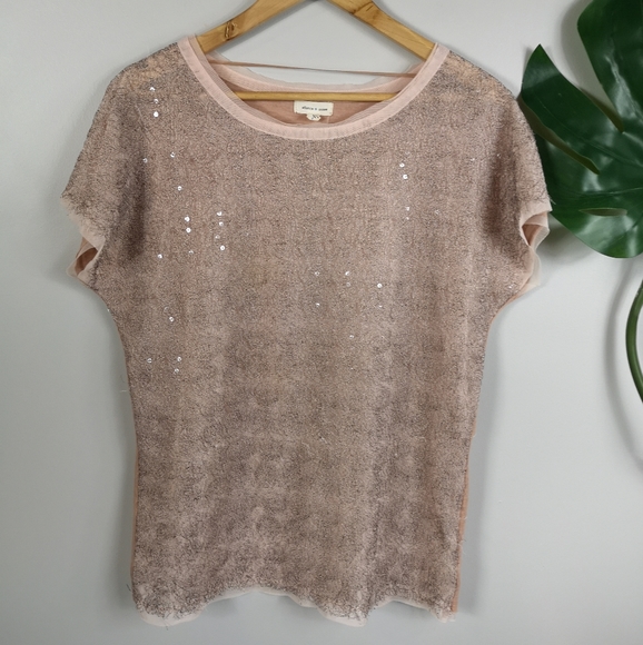 Silence + noise sparkle blouse - Picture 1 of 12